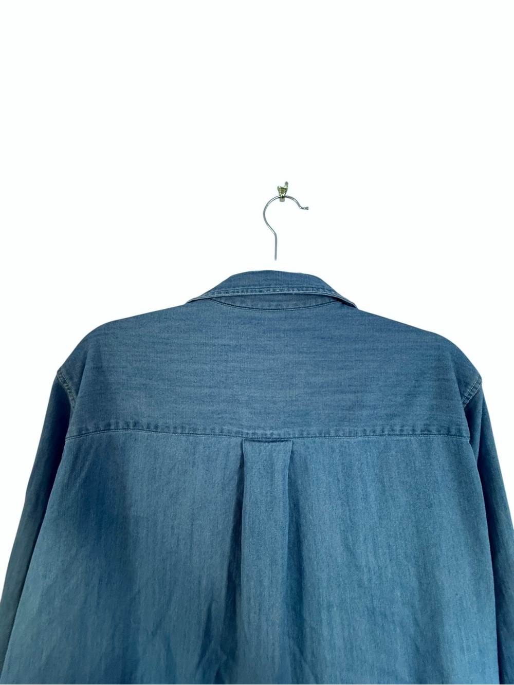 Frank & Eileen Rory Shirtdress in Vintage Stonewashed Indigo XL - Picture 7 of 10